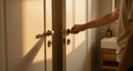 Two Doors Made This Bathroom Feel Awkward — So One Of Them Had To Go
