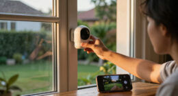 Baseus’ New 4K Security Camera Turns Your Window Into A No-drill Monitoring Setup