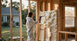 Closed-cell Spray Foam In Exterior Wall Of Home In Zone 4A (Mixed-humid)