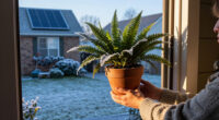 Should You Leave Potted Plants Outdoors In The Winter?