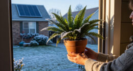 Should You Leave Potted Plants Outdoors In The Winter?