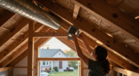 Vent Over Roof Over Parallel Cord Roof Trusses