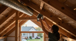 Vent Over Roof Over Parallel Cord Roof Trusses